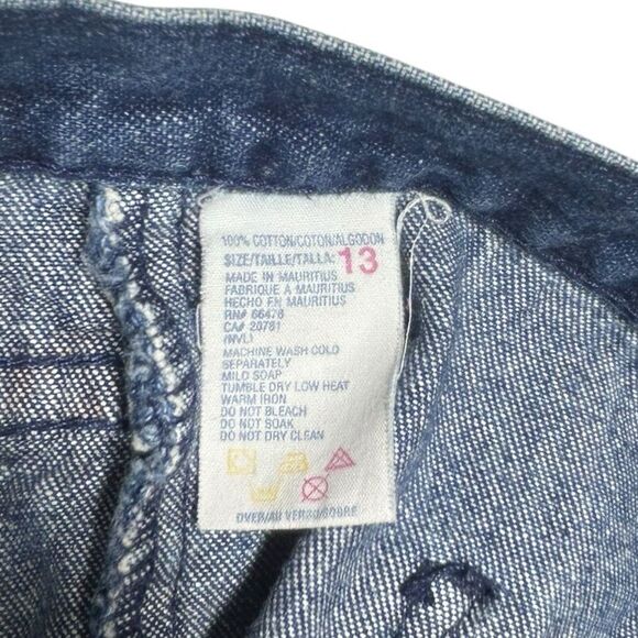 90’s Vintage Tommy Hilfiger Shorts High Rise Denim Shorts High Waisted Blue Jean - Picture 6 of 10